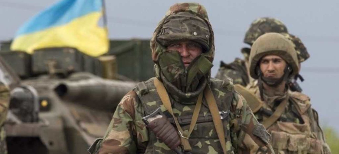 ВСУ, флаг, солдаты