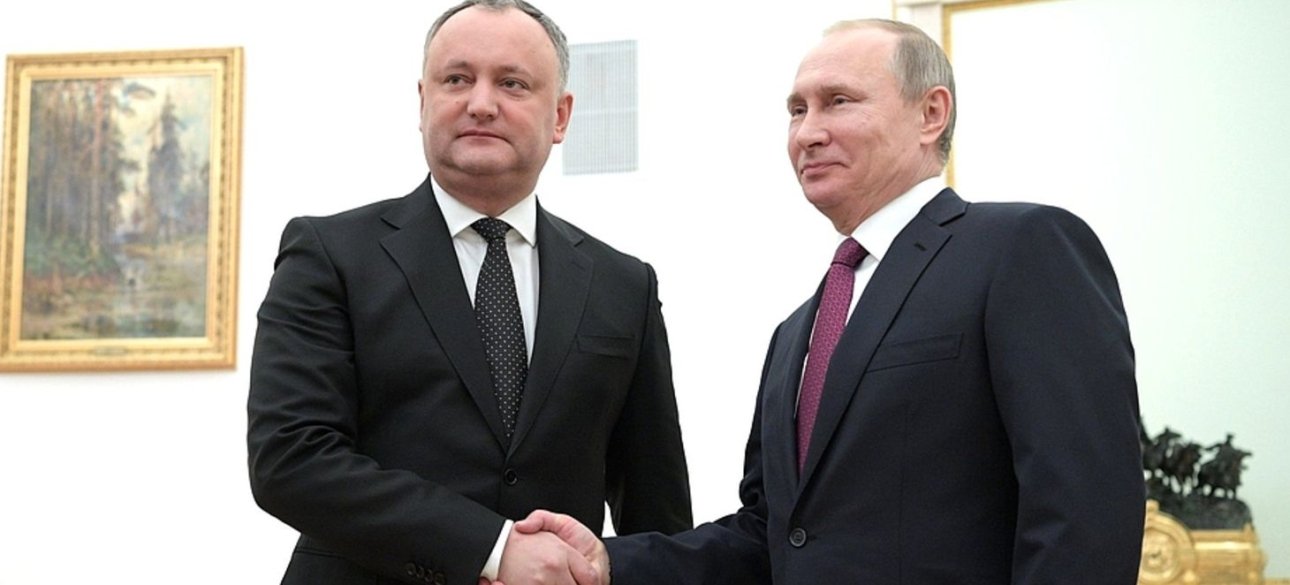 Игорь Додон и Владимир Путин / Фото: kremlin.ru