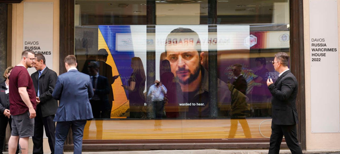 Зеленський, форум, Давос