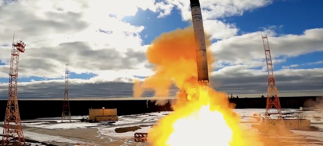 Сармат, ракета, старт ракеты