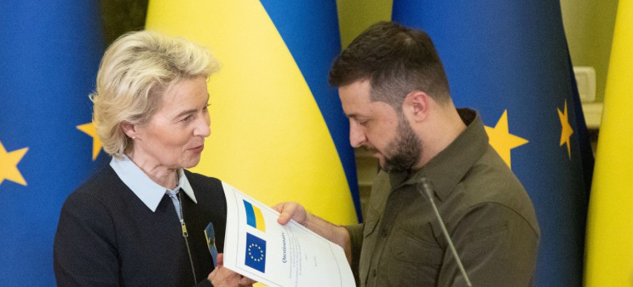 Зеленський і дер Ляєн зеленський, дер Ляєн, євросоюз, Україна