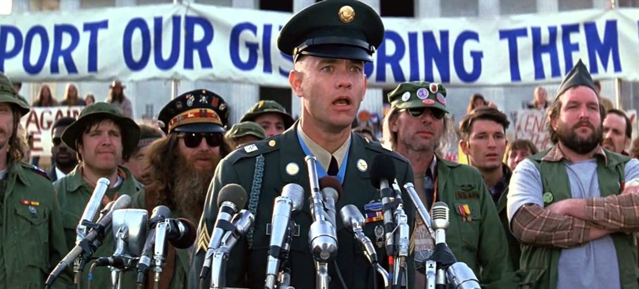 Форрест Гамп, Том Хэнкс, война во Вьетнаме, Вьетнамская, война, призыв, призывники, мобилизация