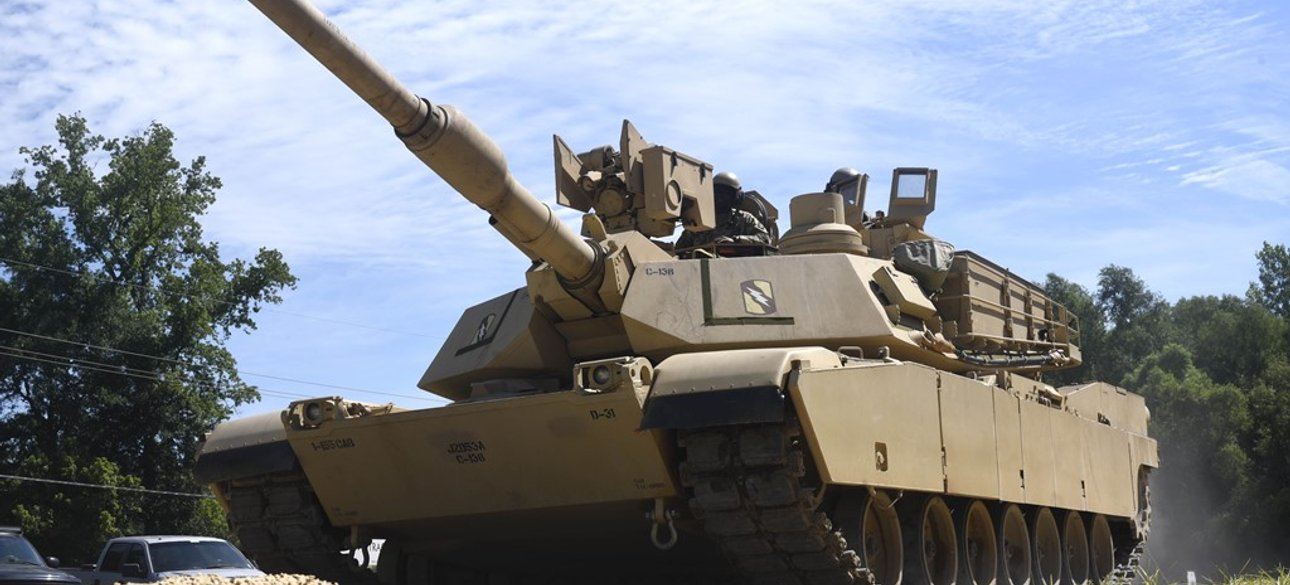 ЗСУ, танк, Абрамс