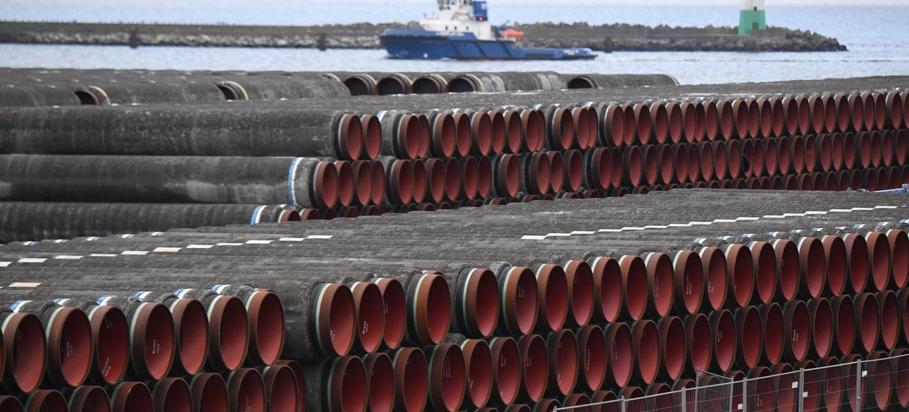 Строительство газопровода Северный поток-2