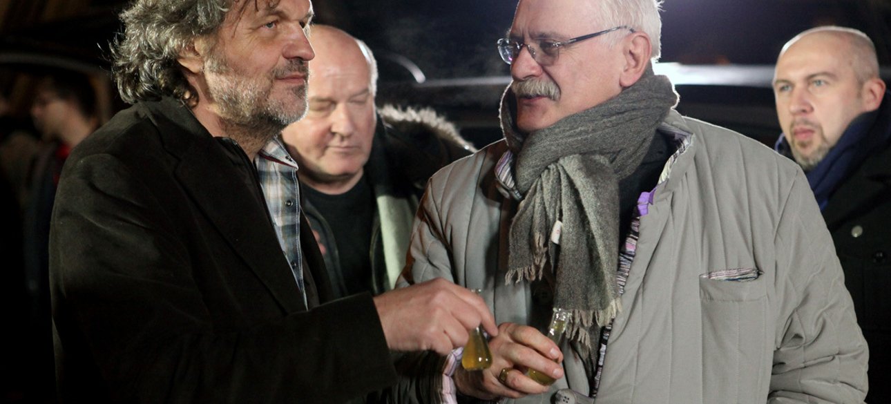Эмир Кустурица и Никита Михалков / Фото: ruskiekspres.rs