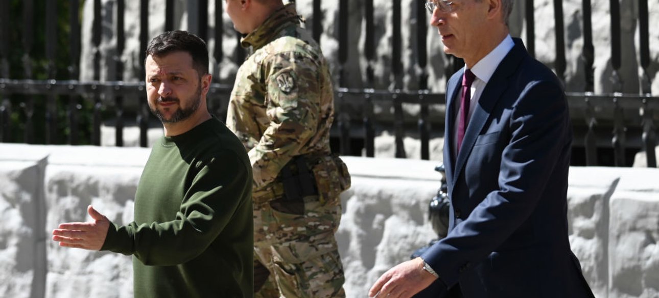 зеленский, столтенберг, украина, НАТО