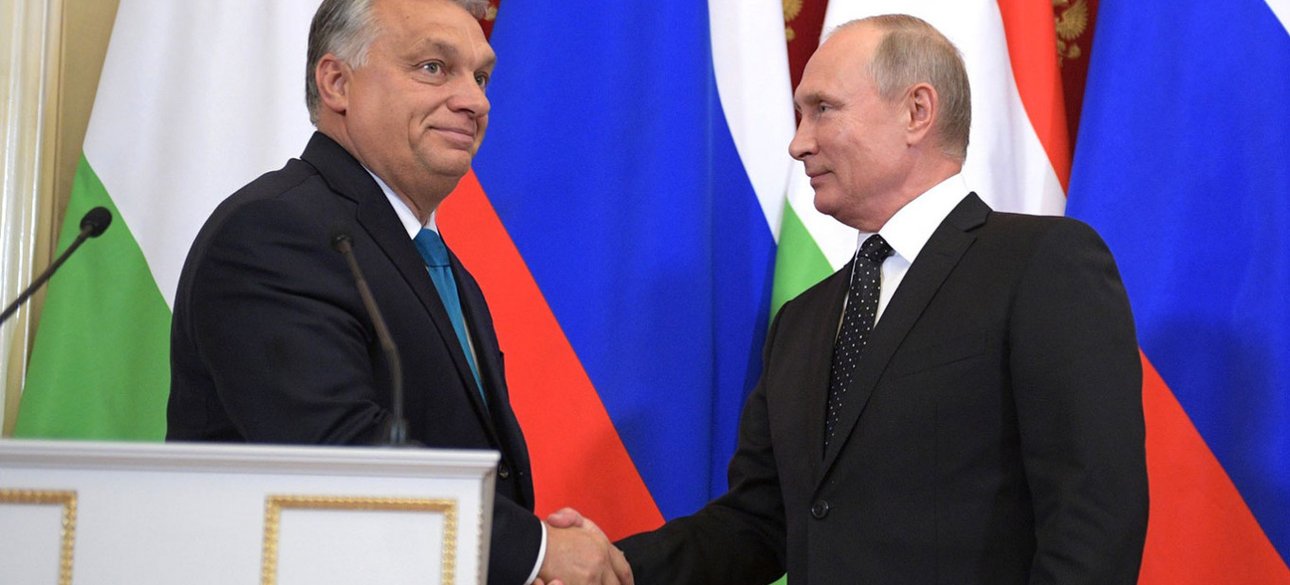Орбан, Путін, Угорщина, Росія