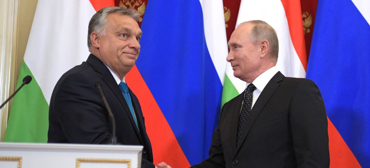 Орбан, Путин, Венгрия, Россия