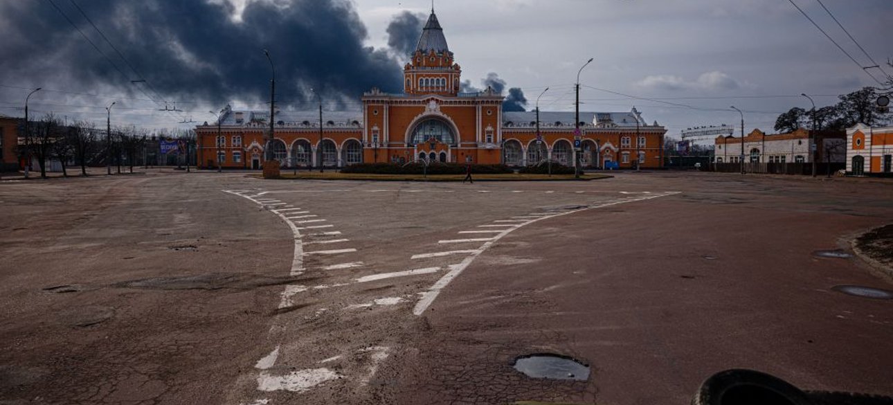 Чернигов, удар