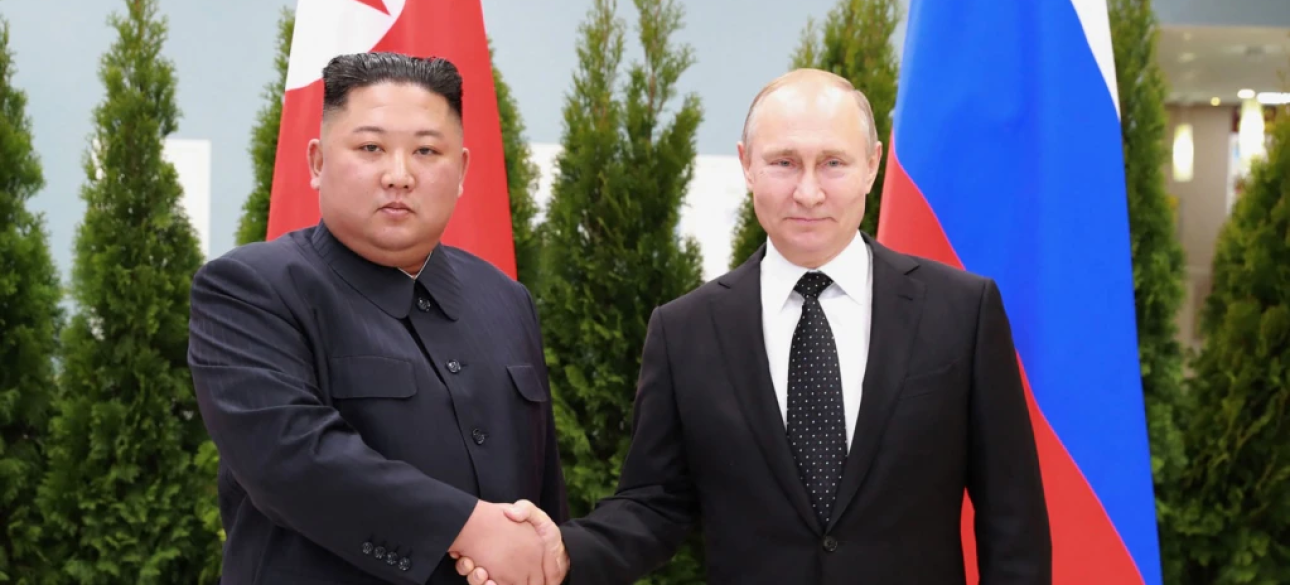 Путин, Ким Чен Ын, Россия, КНДР