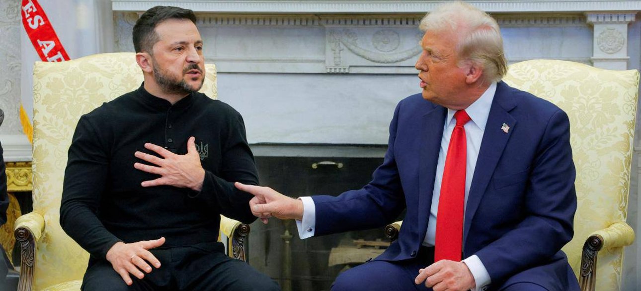 Трамп — Зеленский Переговоры Трампа и Зеленского в Овальном кабинете