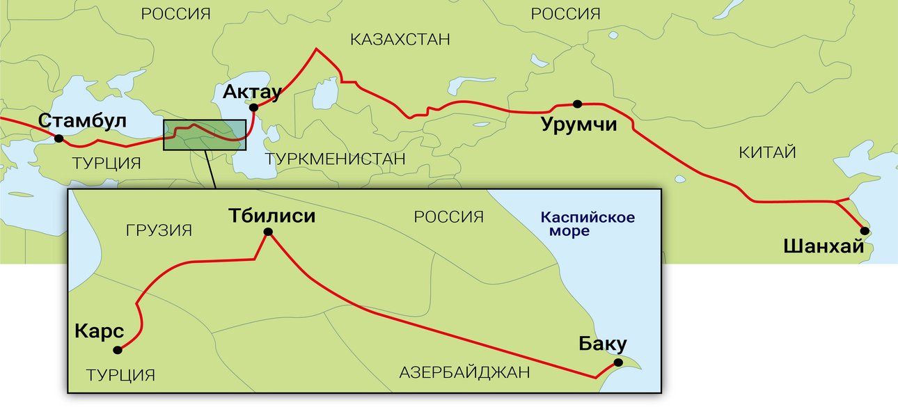 Новий Шовковий шлях з Китаю до Європи