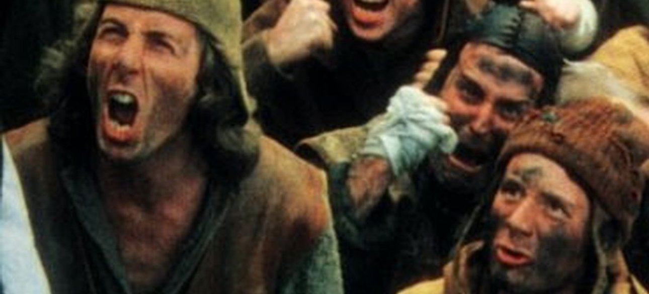 Стоп-кадр из фильма "Монти Пайтон и Священный Грааль"