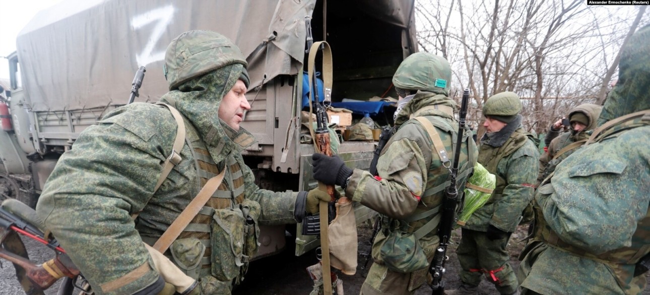 En Ucrania, muchos temen que Rusia recolecte una pequeña horda a fines de mayo a...