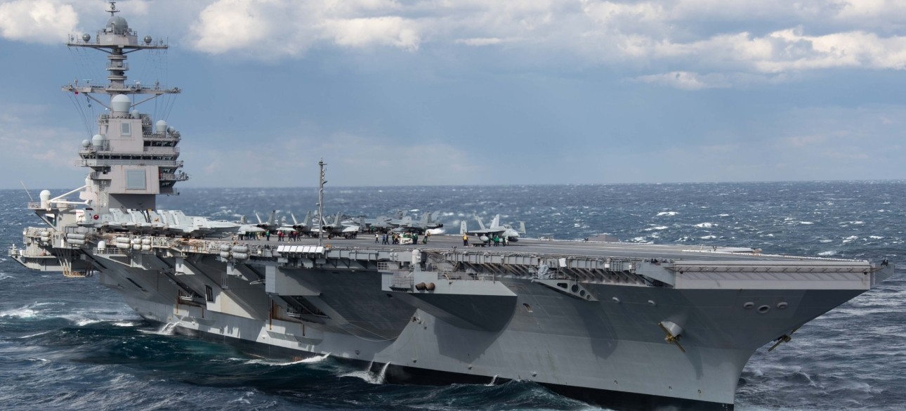 USS Gerald Ford, крупнейший в мире авианосец США
