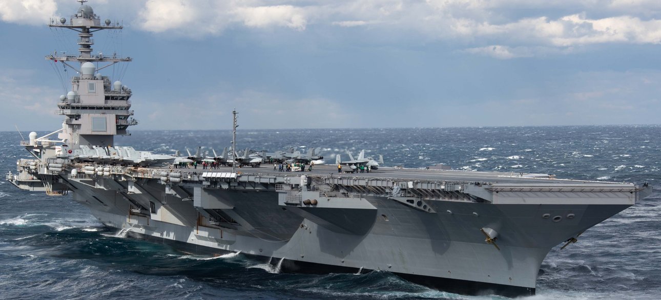 USS Gerald Ford, найбільший у світі авіаносець США