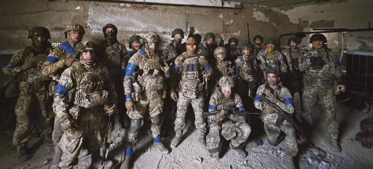 Бойцы ГУР на Волчанском заводе ГУР, Волченск