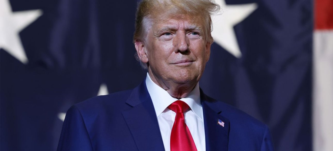 трамп, прапор, сша