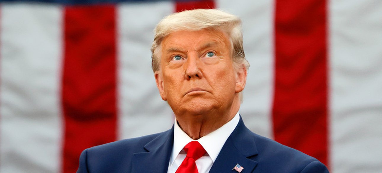 трамп, сша, прапор