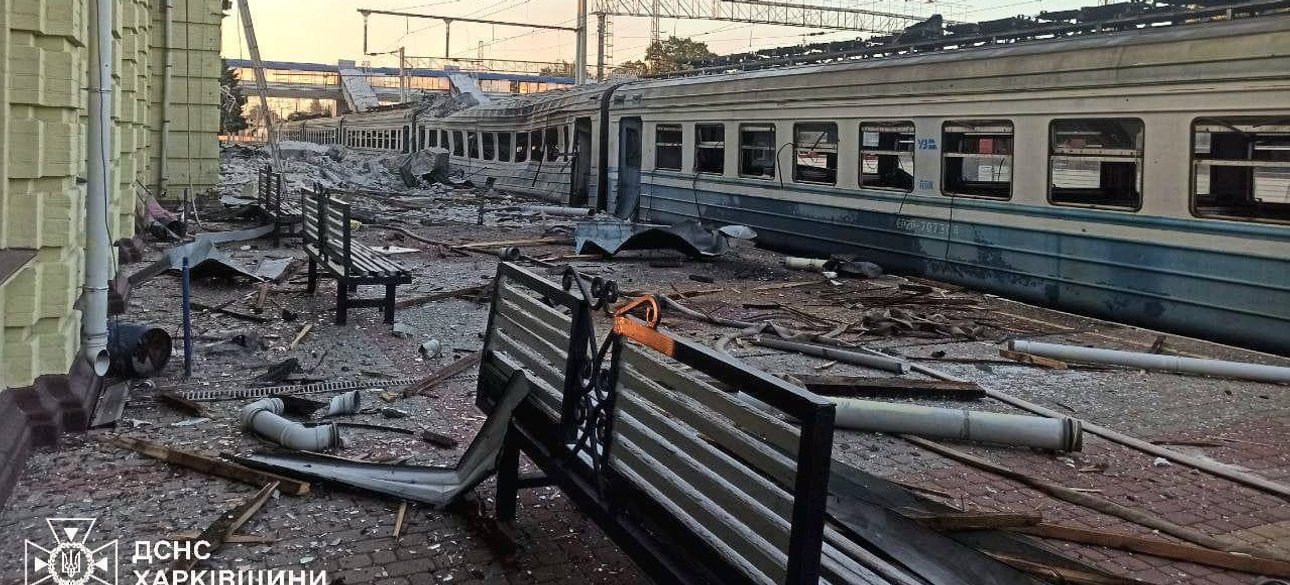 Ракетний удар по об'єкту Укрзалізниці