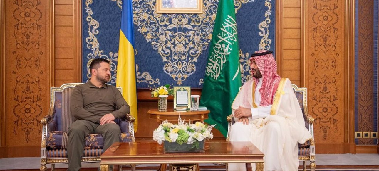 Зеленский, Саудовская Аравия, шейх