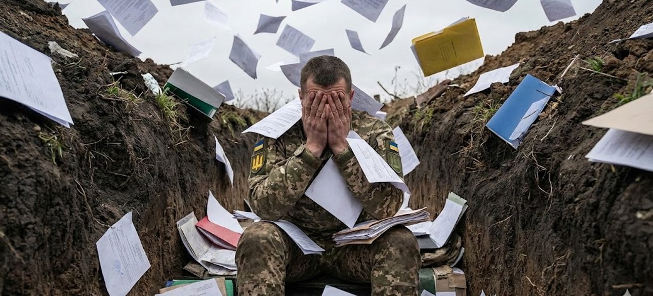 Непросто военнослужащему ВСУ получить зарплату...