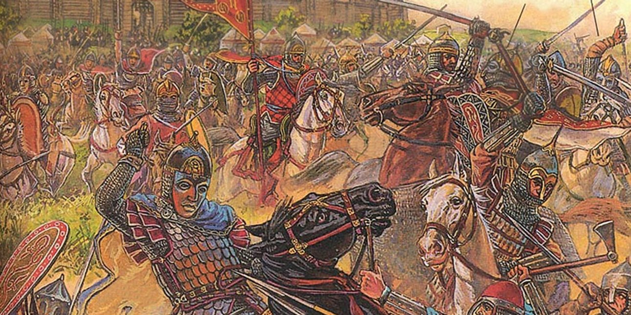Брат на брата. Андрей Боголюбский под Киевом. Реконструкция Игоря Дзыся из книги "Киевская Русь"