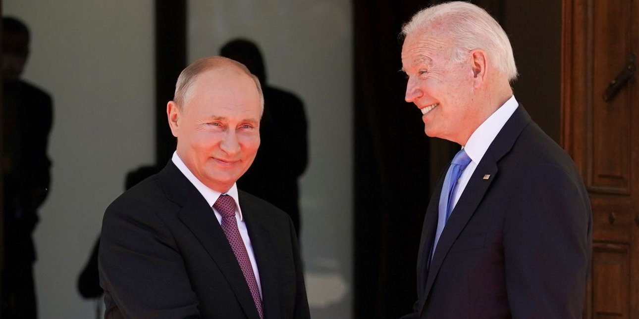 Президенти РФ та США Володимир Путін та Джозеф Байден