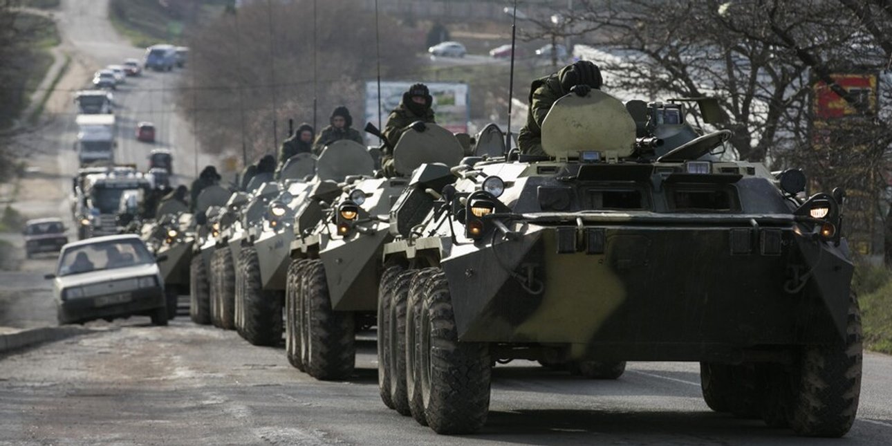 Російські війська, війська РФ, БТР ЗС РФ, окупанти РФ