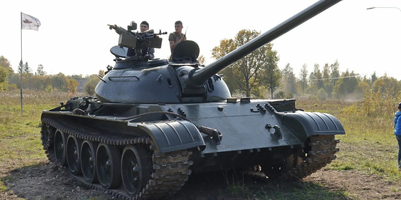 т-54, танк, росія