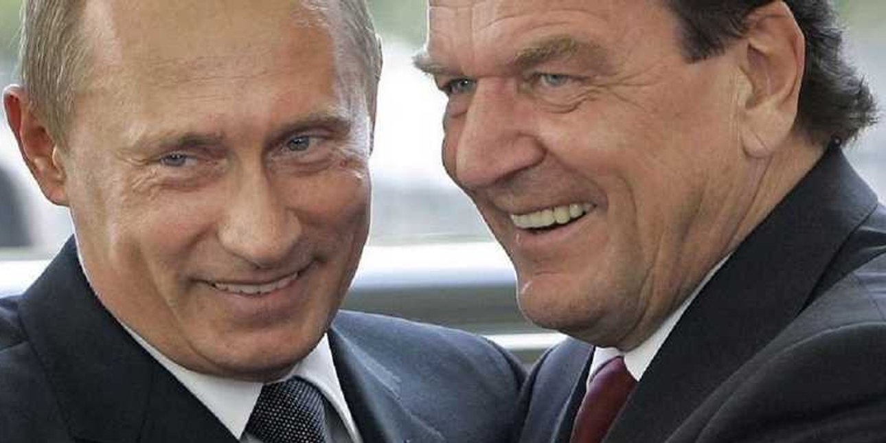 Володимир Путін, Герхард Шредер
