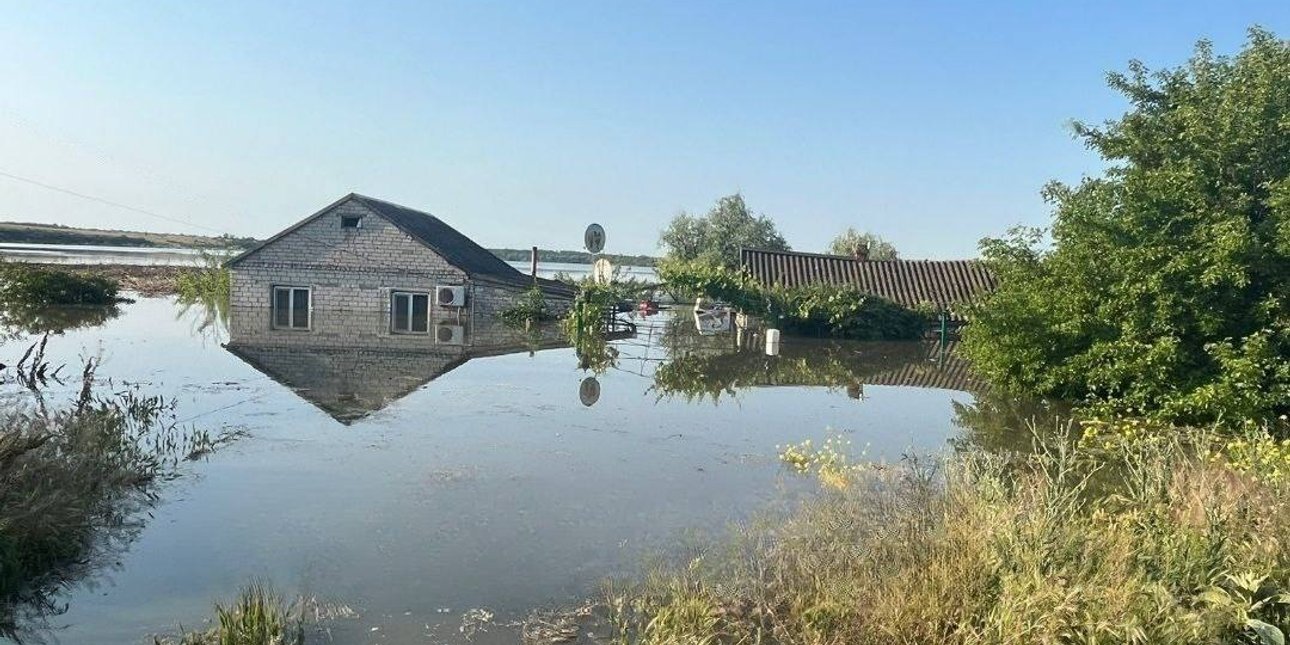 Херсонська область, Каховська ГЕС, Дніпро, затоплення, війна