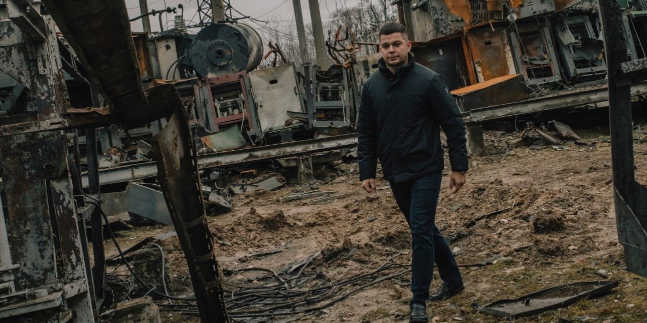 На подстанции в Чернигове после удара