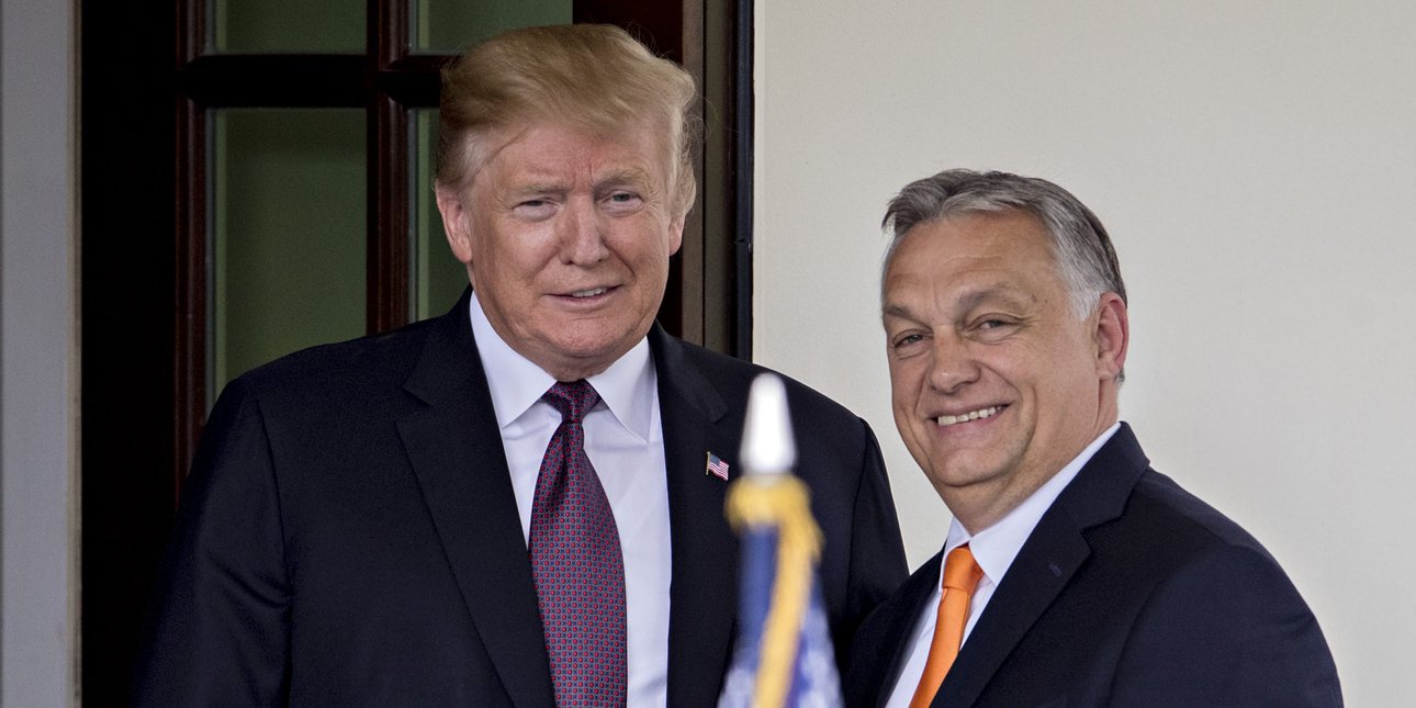 Трамп, Орбан, США, Угорщина