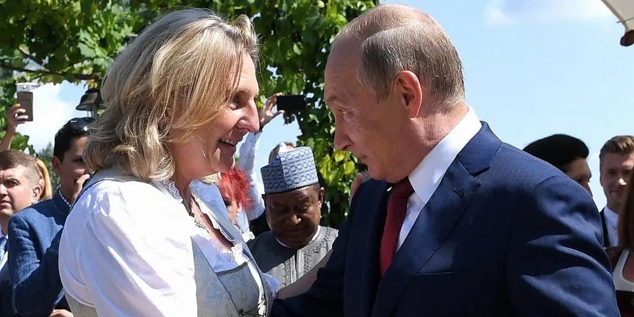 Карин Кнайсль Владимир Путин
