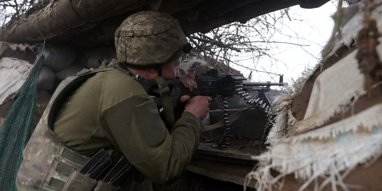 всу, военнослужащий, пулемет, пули
