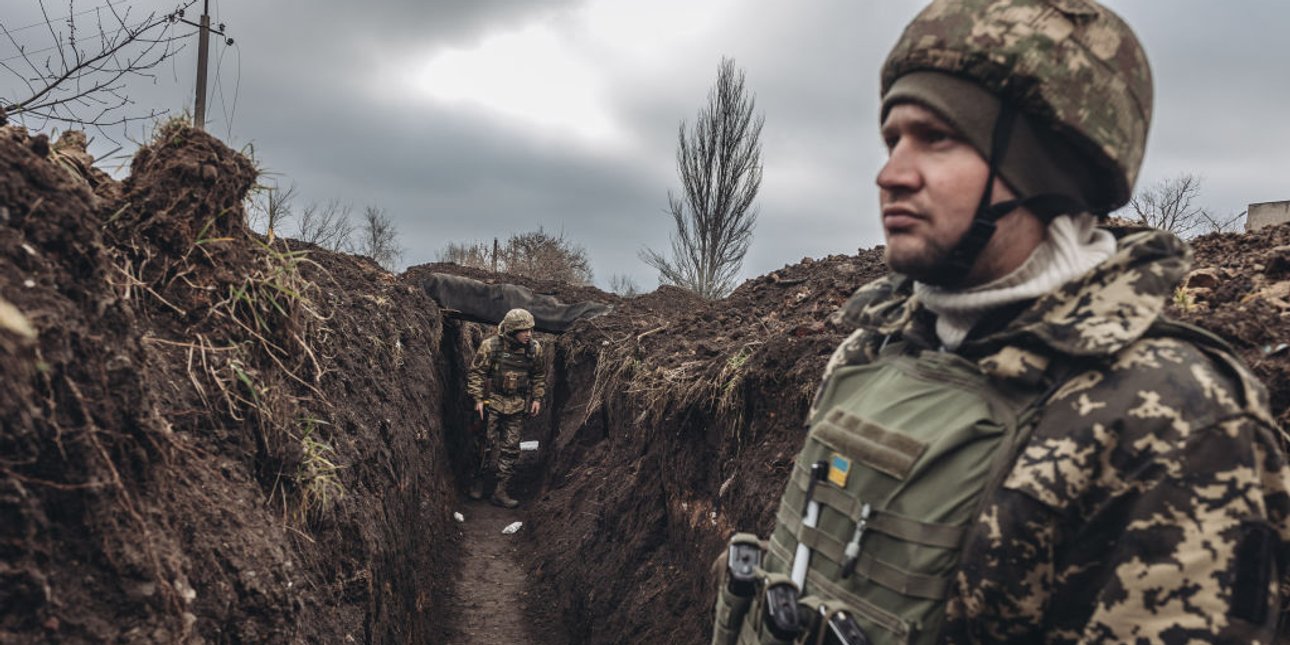 ВСУ, окоп