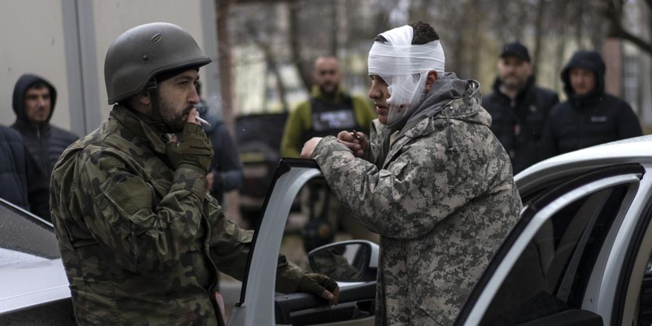 Военный, ВСУ, раненный