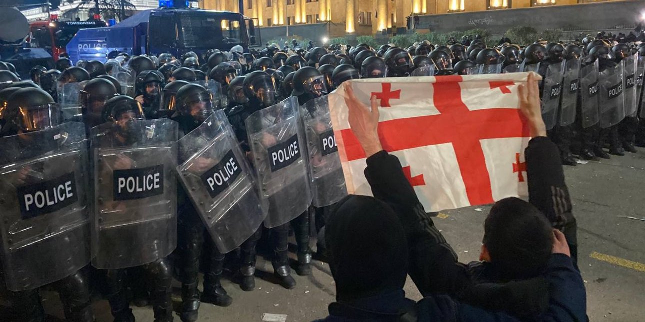 грузия, протесты, иноагенты