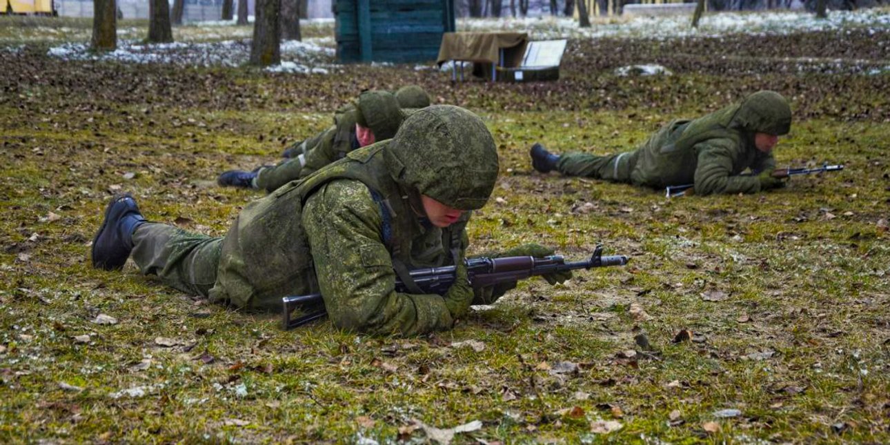 Обучение белорусской армии