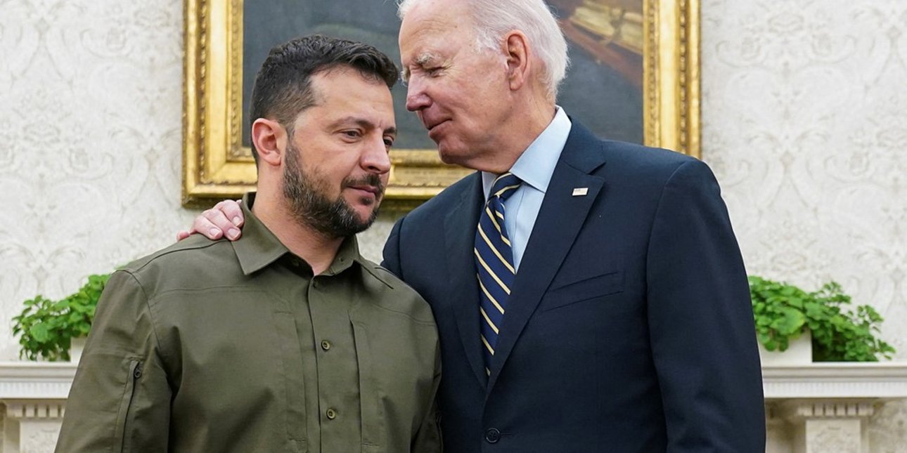 зеленський, байден, Україна, сша