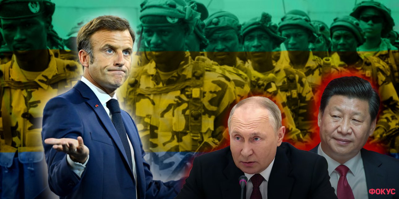 Макрон, Путин, Си Цзиньпин