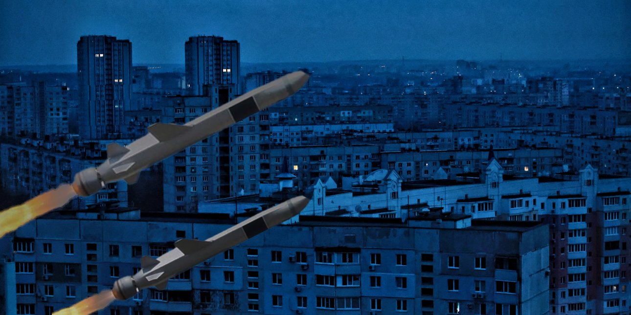 Ракети на тлi блекаута у Києві