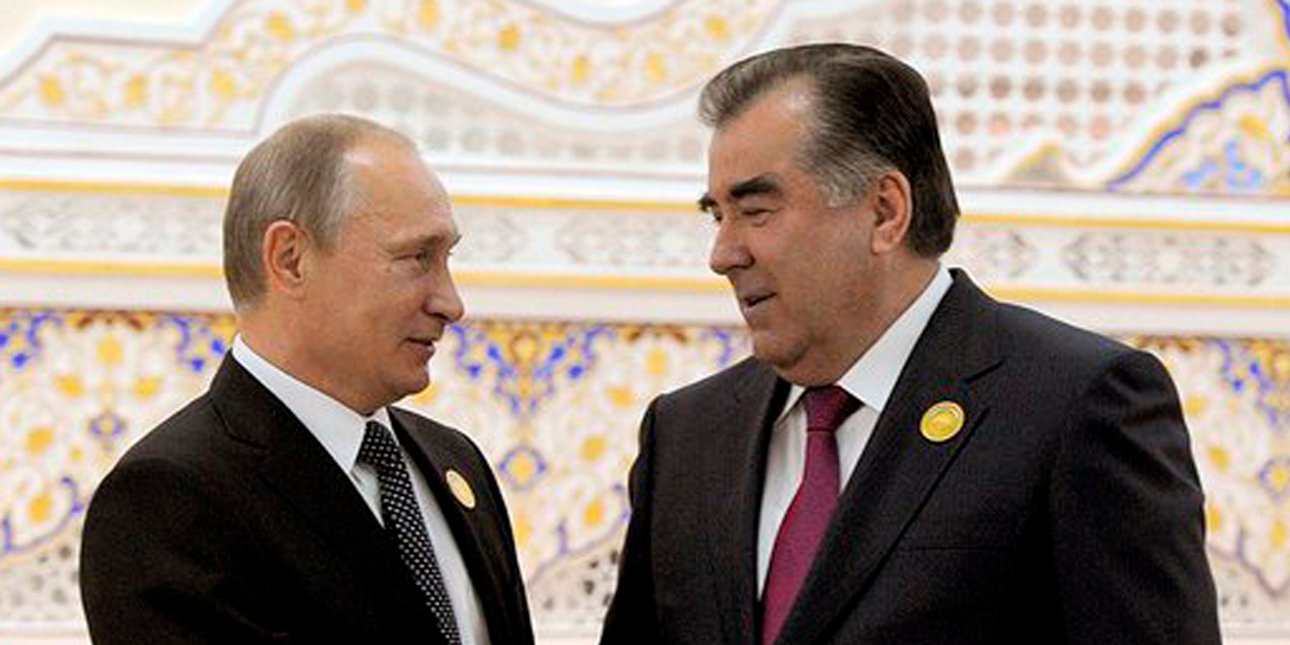 Владимир Путин, Эмомали Рахмон, Россия Таджикистан