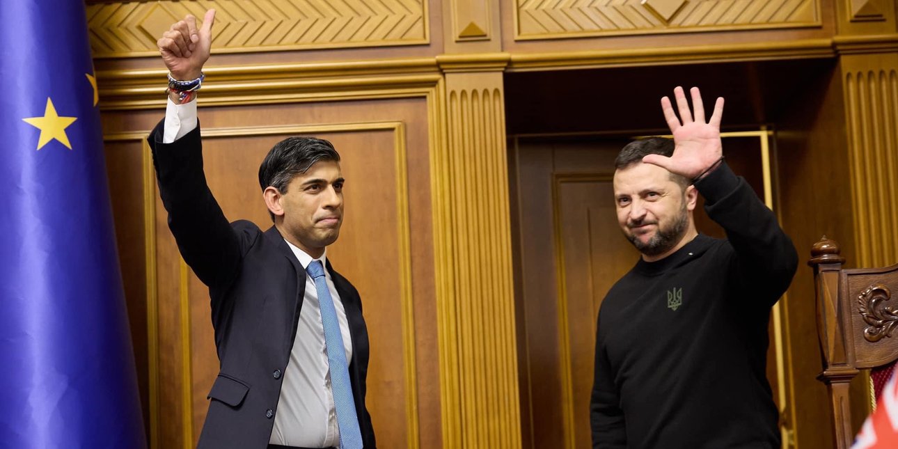 сунак, зеленский, украина, великобритания