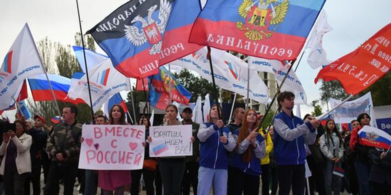 акция, россия, донбасс, днр, аннексия