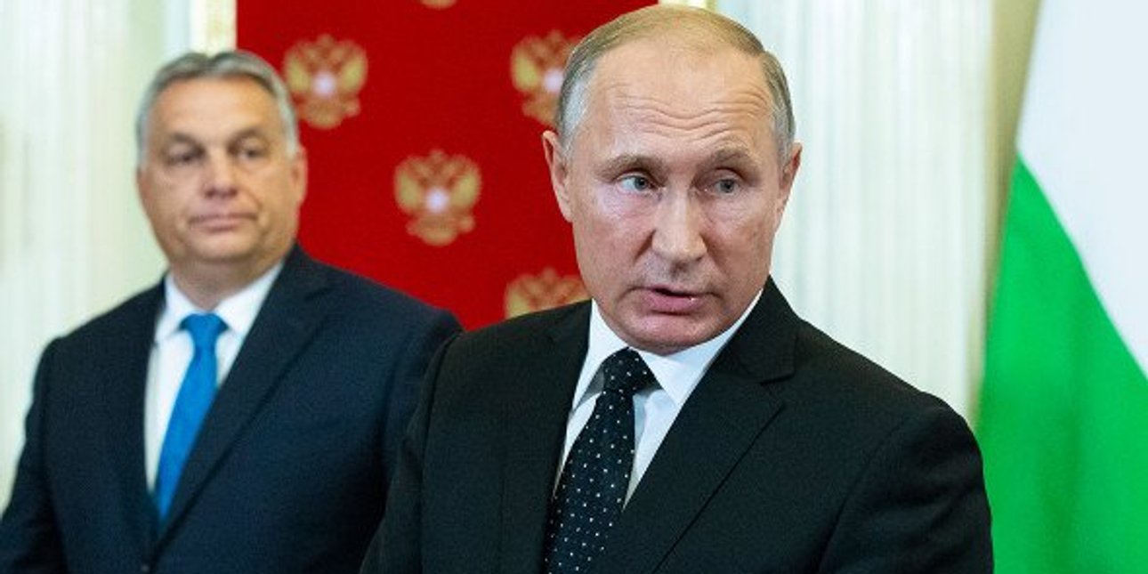 Орбан і Путін у Москві