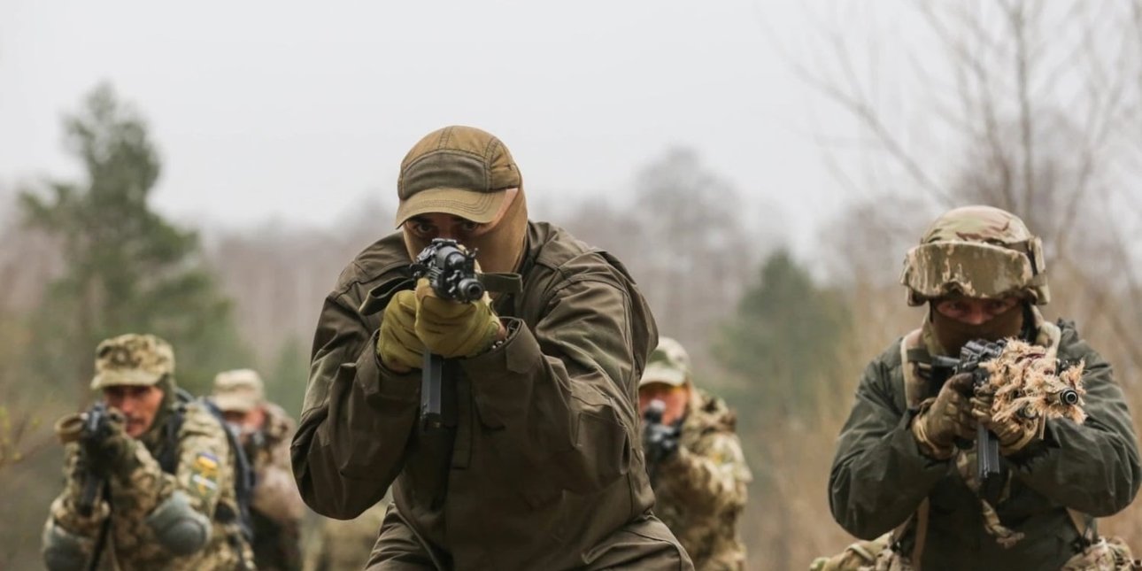 Бійці теробороні під Києвом
