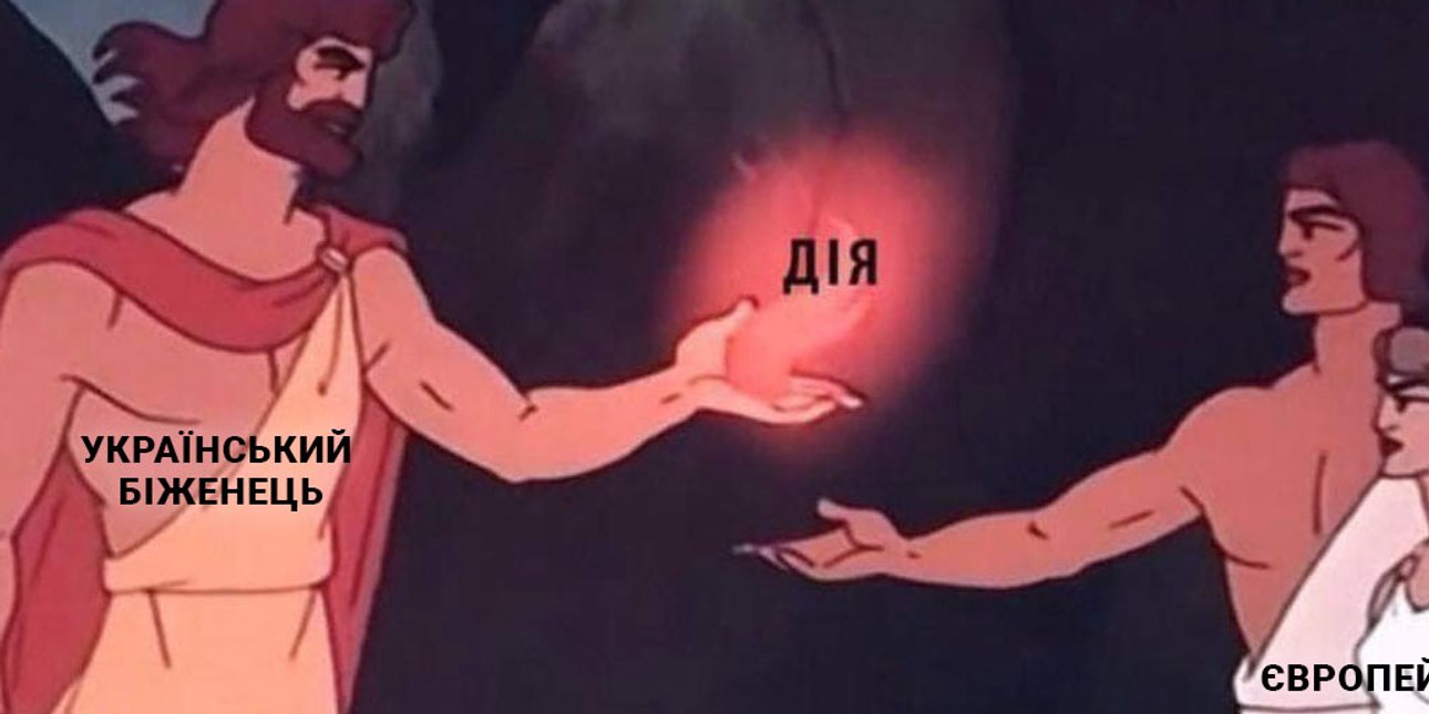 Дія, дия, банковчуик услуги, сфера услуг, украинцы в Европе
