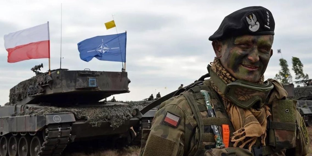 Польский военнослужащий на учениях НАТО
